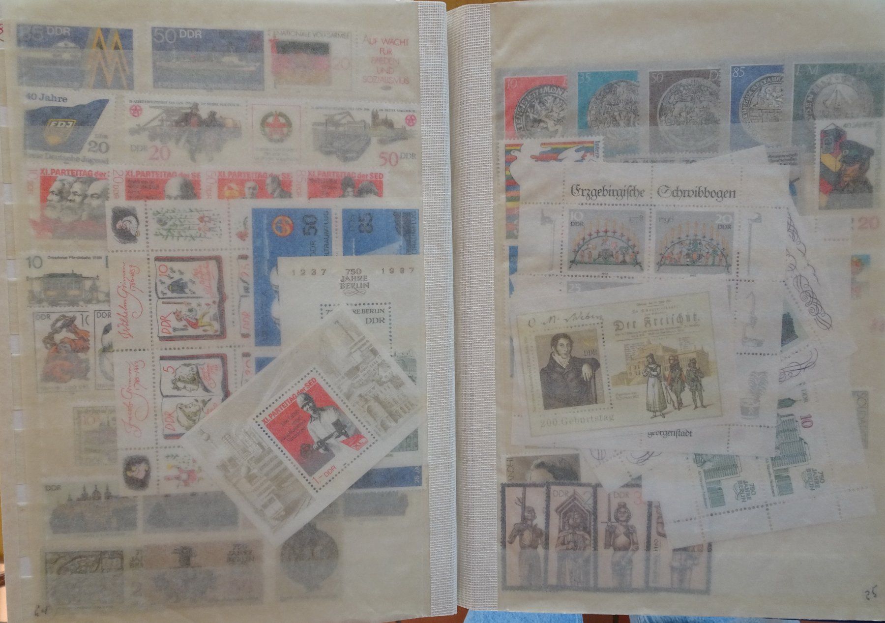 Tutti i francobolli: Briefmarken DDR – Usato da Feldbrunnen venduto da MarcusSO 5