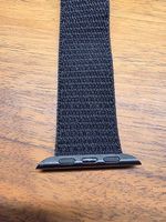 Apple Watch Sport Loop schwarz/dunkelgrau Grösse 42/44