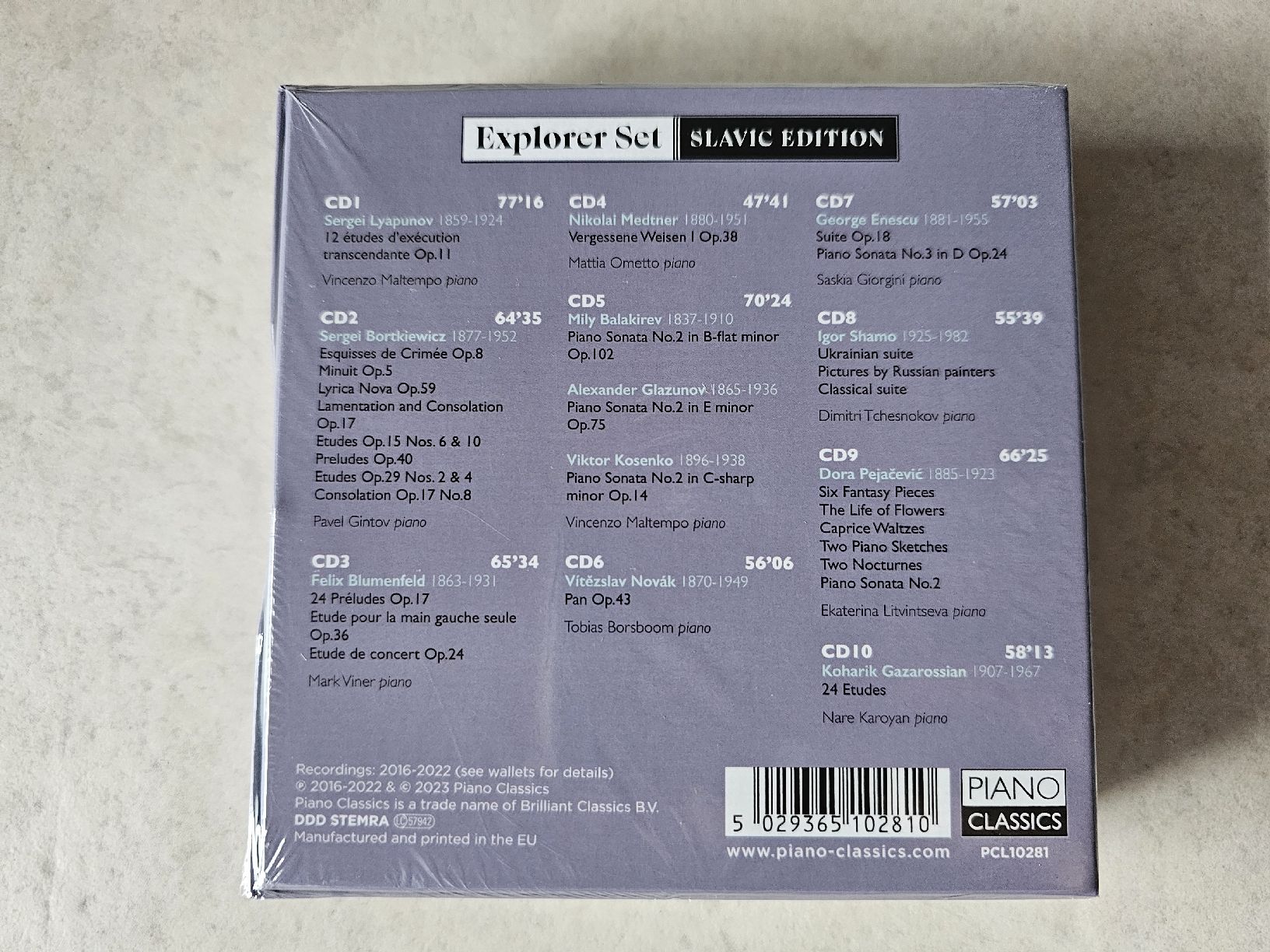 CDs: Explorer Set  -  Slavic Edition / 10 CD Box Fabrikneu – Neu und originalverpackt aus Schneisingen von backstore24 1