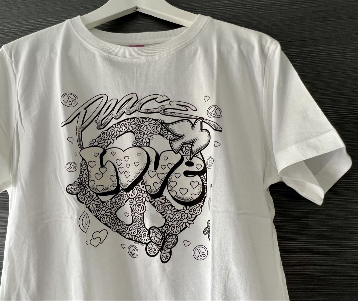 T-shirt: Magic T-Shirt`s Peace Love Gr. 2XL – Nuovo (secondo la descrizione) da Rothrist venduto da Digibobi 1