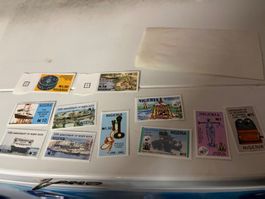 Lot Briefmarken Nigeria