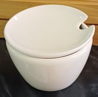weisse Zucker - Dose aus Porzellan von Villeroy & Boch