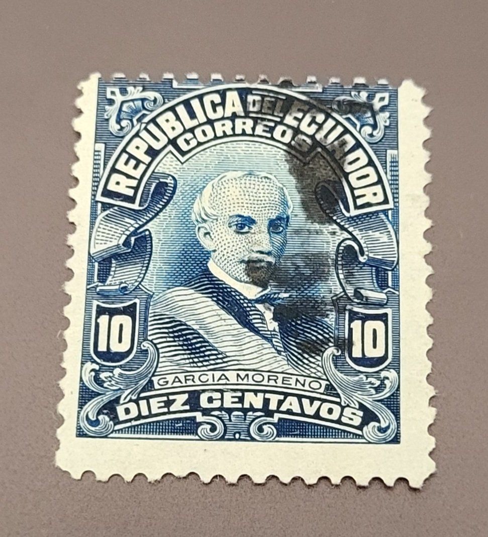 Tutti i francobolli: Ecuador 1911 alte briefmarke – Usato da St Gallen venduto da Stampsalshobby