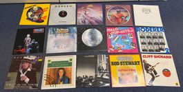 Schallplatten 75 PL‘s Rock Pop sehr guter Zustand