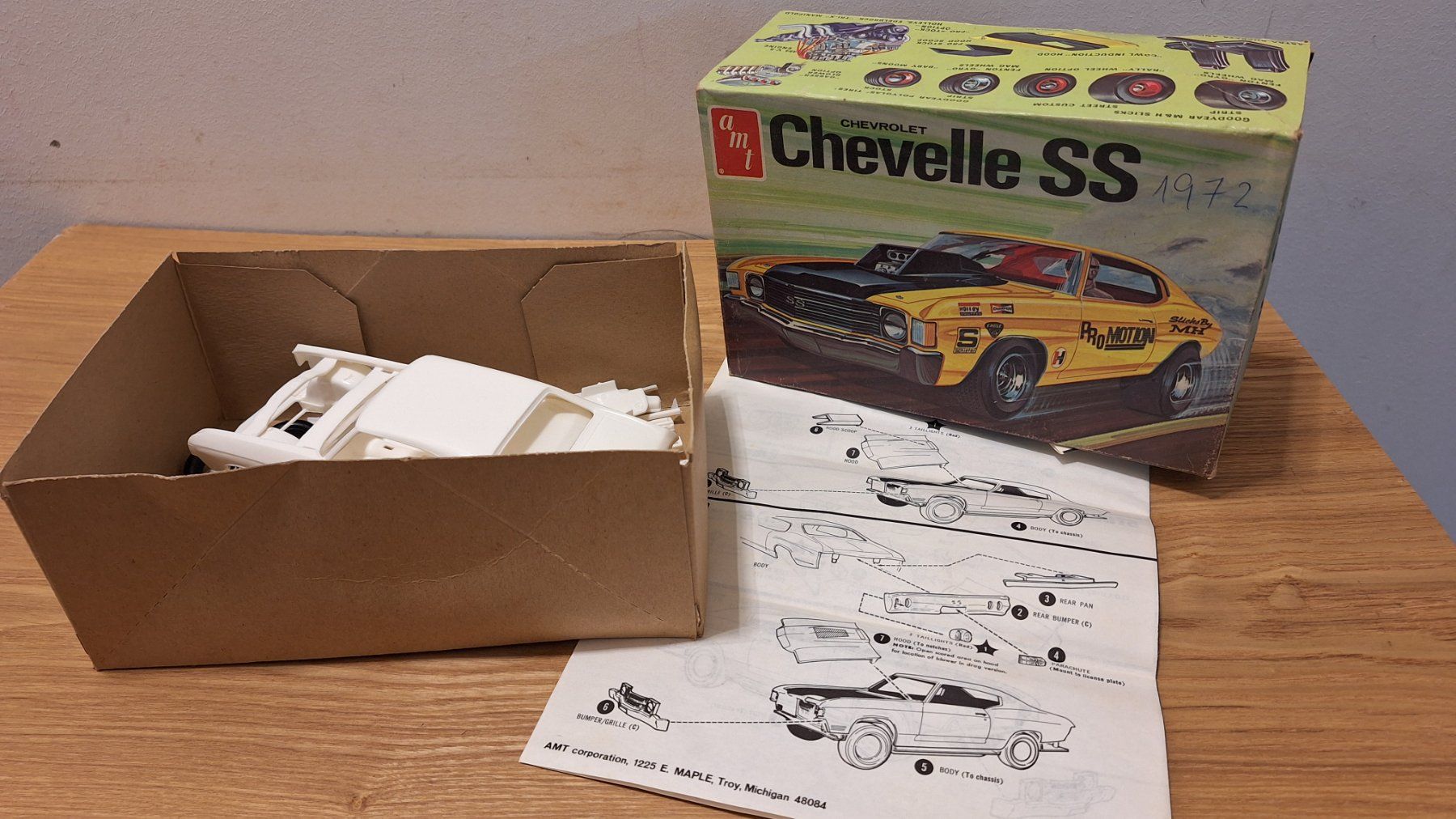 Chevrolet Modellini d'auto: Baussatz Chevelle SS, Vintage – Usato da Arlesheim venduto da shopradl 1