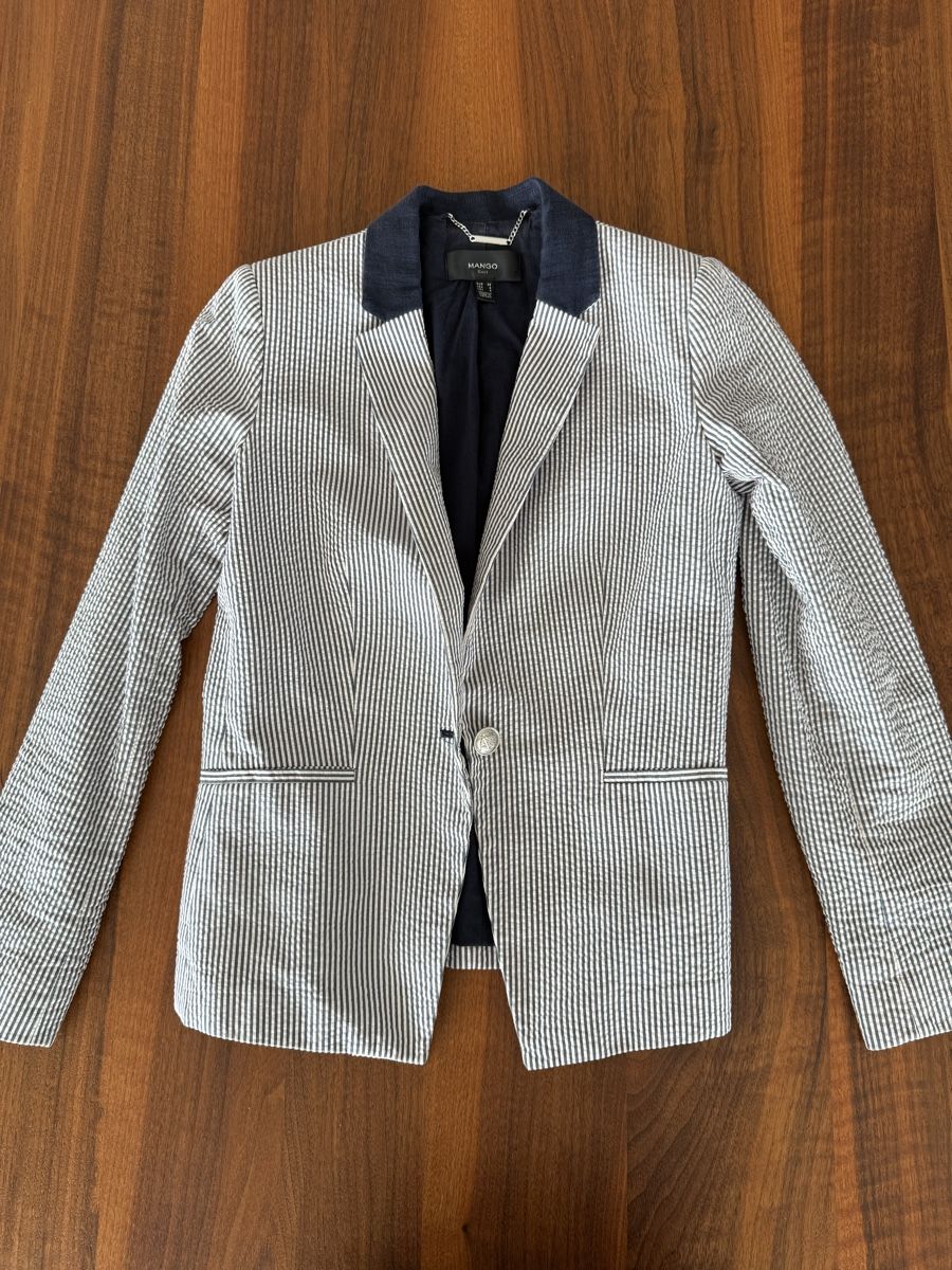Mango Giacche: Mango Blazer, Gr. S, Sommer Look, Gestreift, Top Zustand – Usato da Brüttisellen venduto da Molemo