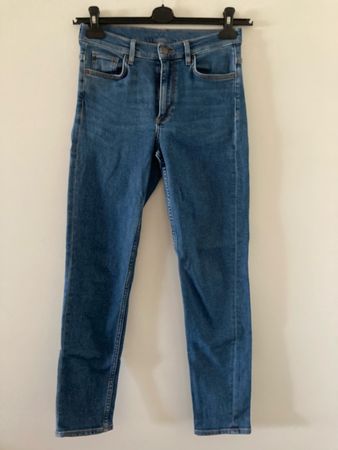 Jeans Straight Leg Grösse 28 blau 