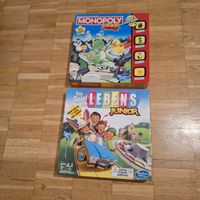 Monopoly Junior Und Das Spiele des Lebens Junior hasbro neu