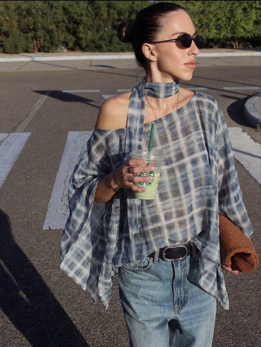 Camicette: Blue Blouse – Nuovo e nell'imballaggio originale da Horgen venduto da hll_5pd9