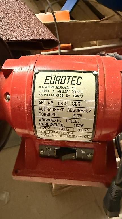Schleifen & Polieren: Doppelschleifmaschine von Eurotec – Gebraucht aus Esslingen von Helloyello 1