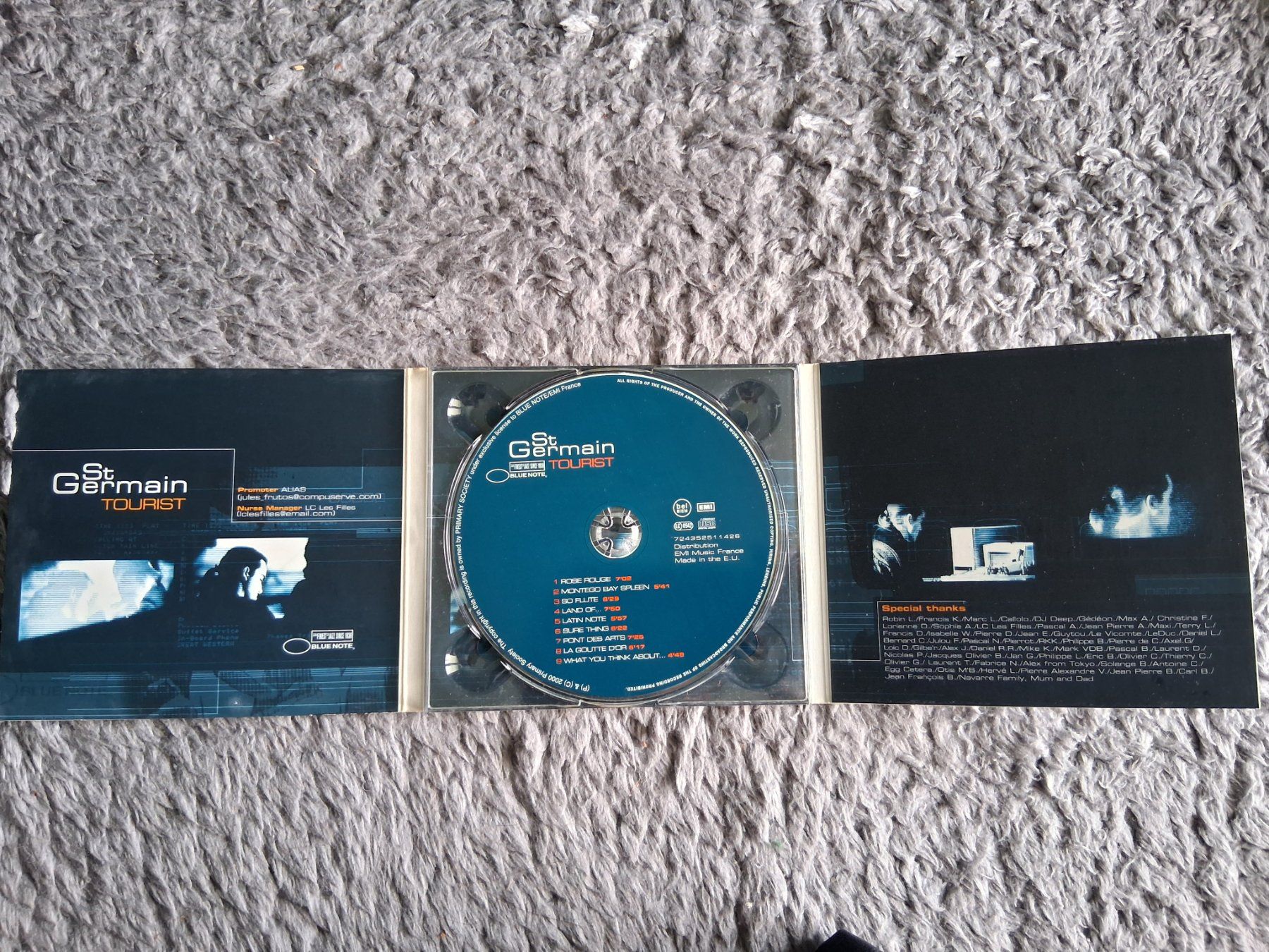 CD: ST GERMAIN    TOURIST     CD – Usato da Wetzikon ZH venduto da Ramones01 2