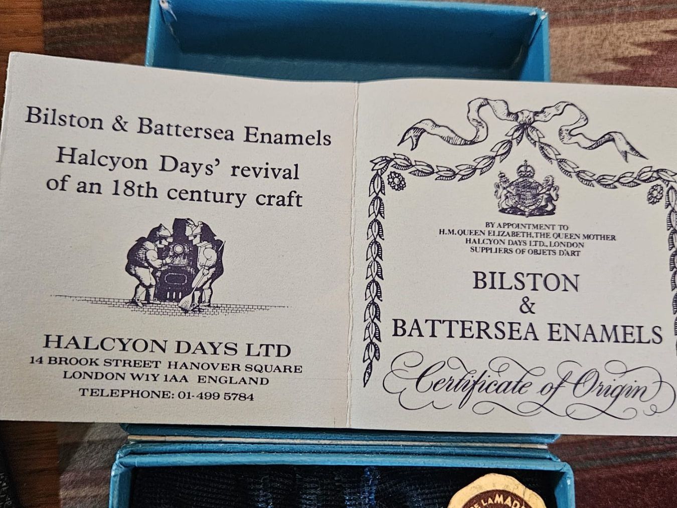 Alle Dekorationen: Enameled Bilston & Battersea Egg – Neu und originalverpackt aus Thierrens von jro_5tyk 3