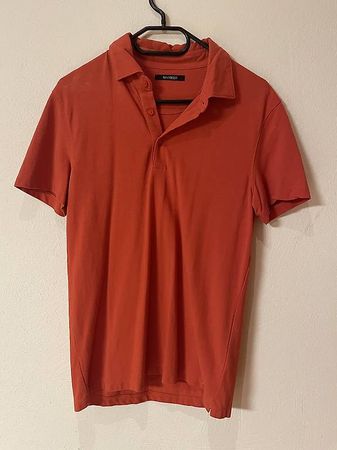 Navyboot, Oranges Polo T-Shirt, Gr. S, Oversized