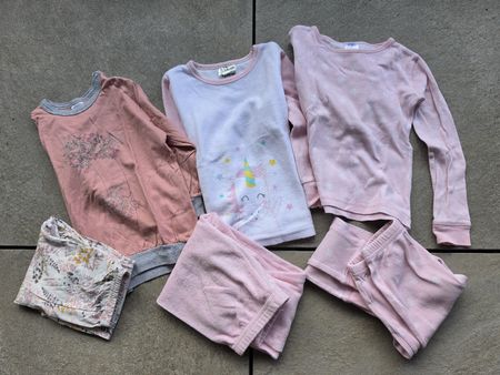 3 Mädchen Pyjama Calida 92/98, Mini Boden + Einhorn 98/104