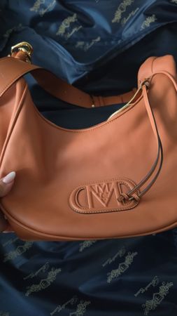 MCM Tasche (kein Fake) echtes Leder Damen braun top Zustand