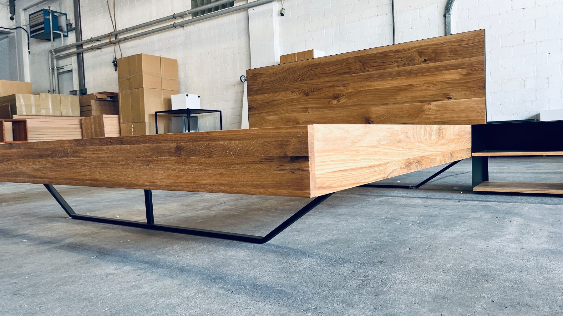 Letti: Brix Bett Eiche 180x200 cm  neu – Nuovo (secondo la descrizione) da Amriswil venduto da ViolaM 2