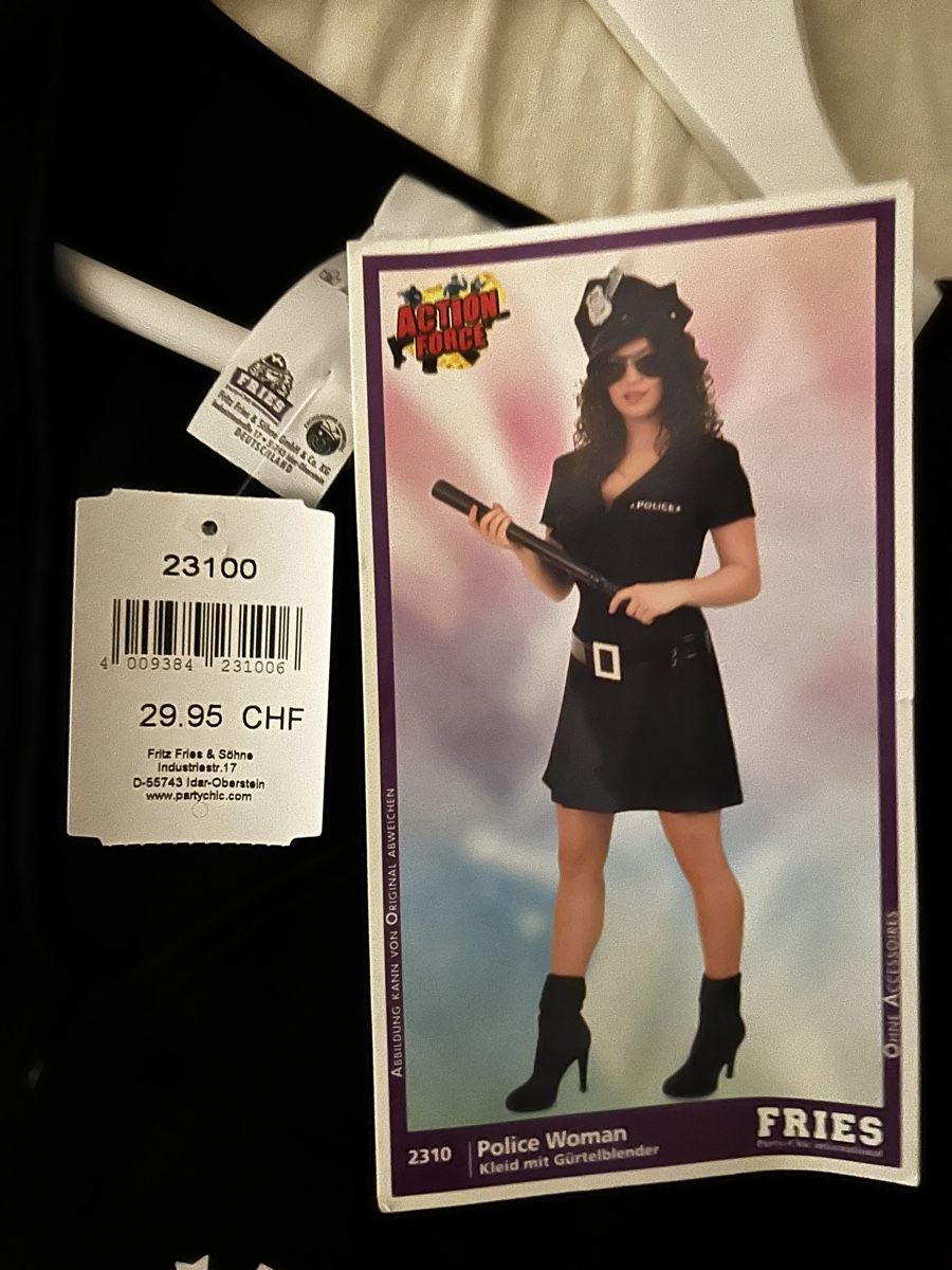 Costumi: Fasnachts- Halloweenkostüm Polizei Gr. 34 – Nuovo e nell'imballaggio originale da Auenstein venduto da februar2012 1