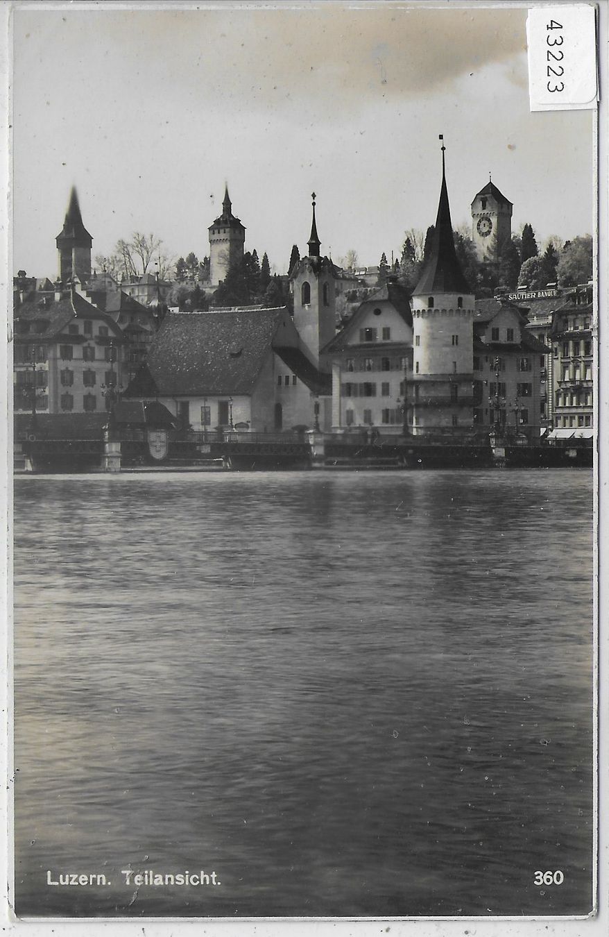 Cartes postales: Luzern - Teilansicht – D'occasion à Ettingen par Kartenplanet