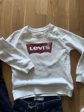 Levi's Set, Gr. 110/116, Jeans + Shirt + Pullover top!
