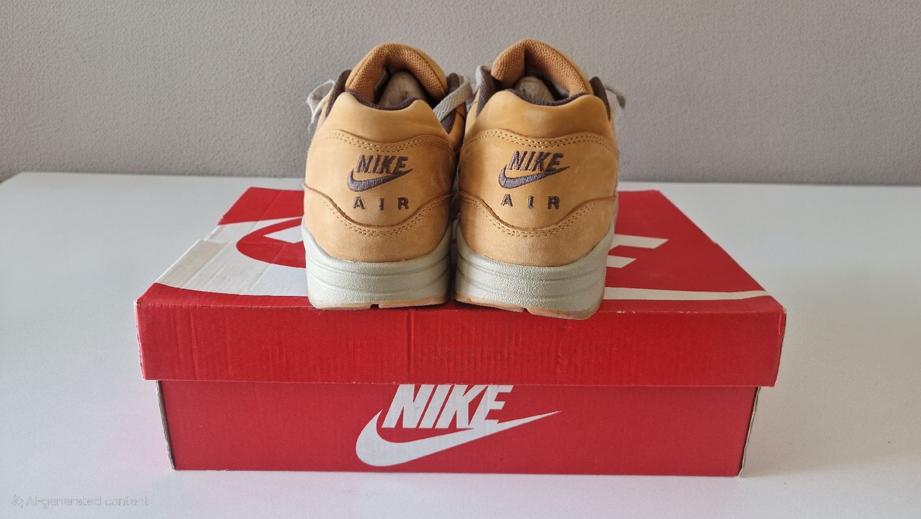 Nike Scarpe da uomo: Nike Air Max 1 LTR Premium EU41/US8 - wheat pack – Nuovo (secondo la descrizione) da Petit-Lancy venduto da daaan01 3