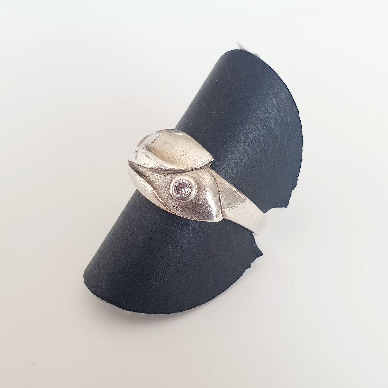 Anelli: Damenring Ring aus Silber 925 mit Stein Gr 18 mm  – Usato da Kreuzlingen venduto da Wunderkiste123 6