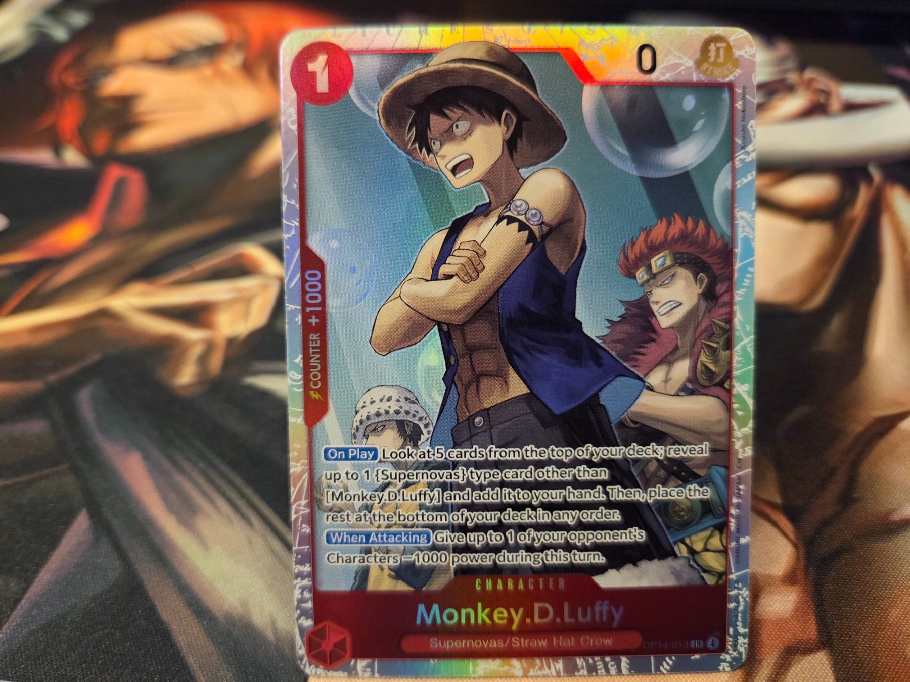 Bandai Sammelbilder & Trading cards: One Piece | Monkey.D Luffy SR – Gebraucht aus Lugano von Doppia_B