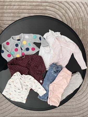 Joli lot vêtements bébé fille, taille 68 (3-6 mois)