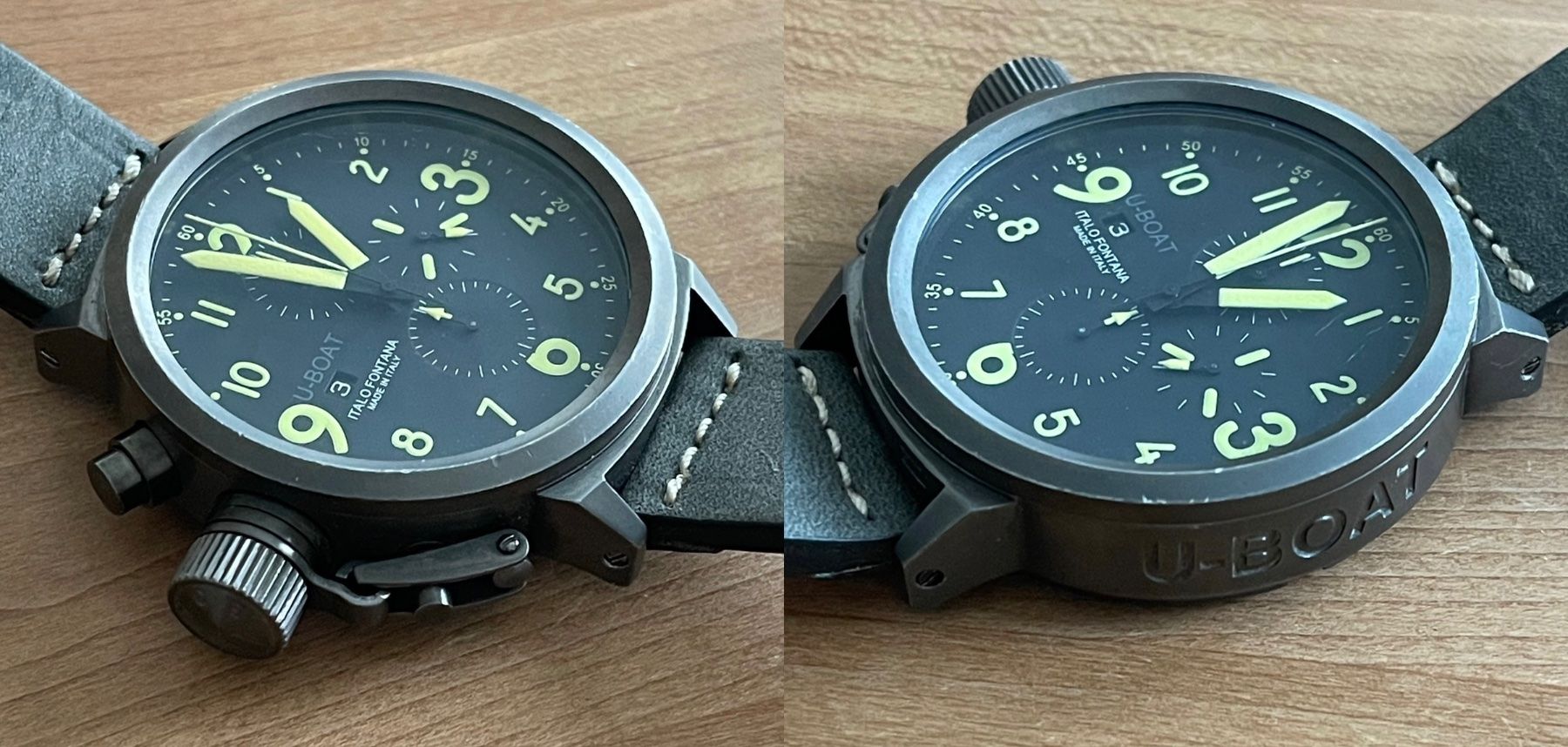 Orologi: U-BOAT Flightdeck U7750/50 Automatic Chronograph Ref. 5298 – Usato da Embrach venduto da Canderau 6