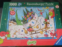 Ravensburger Puzzle - Der Grinch - 1000 Teile - Winterzeit!