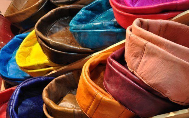 Divani: Pouf  Marocain en Cuir de Marrakech – Nuovo (secondo la descrizione) da cournillens venduto da Haronn 2