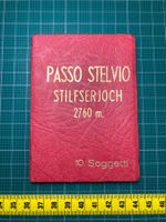 Passo Stelvio, vintage Souvenir Leporello, Stilfserjoch