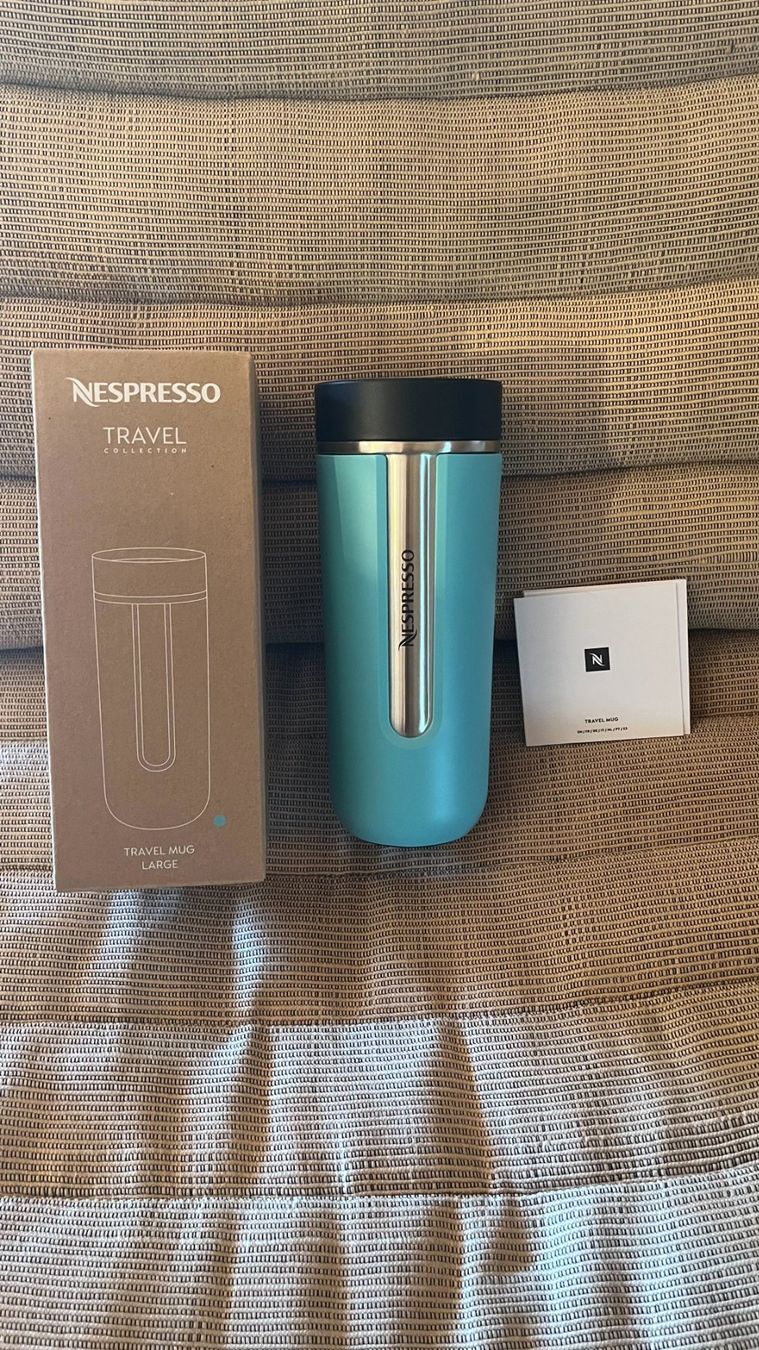 Gourdes & Thermos: NEU - Nespresso-Reisebecher - Blau – Neuf avec emballage d'origine à La Punt Chamues-ch par kjw_2yn5 1