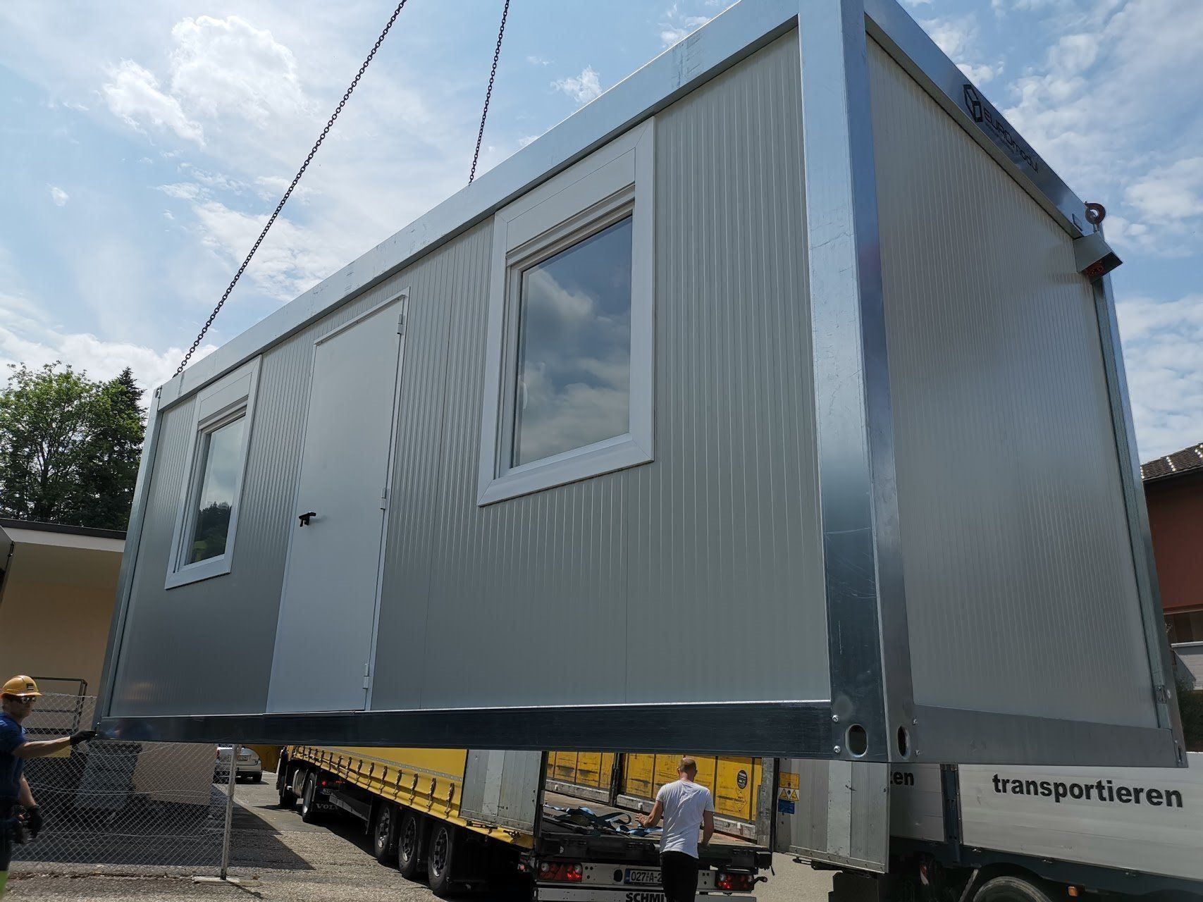 Baucontainer: Bürocontainer, Mannschaftscontainer, Container, – Neu (gemäss Beschreibung) aus Galgenen von contdeluxe 1