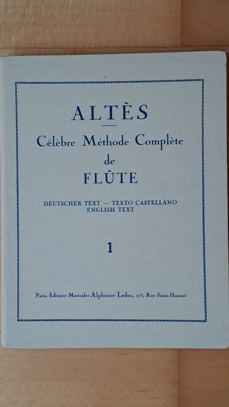 Libri: Méthode Complète de flûte – Usato da Cornaux NE venduto da Martinet19