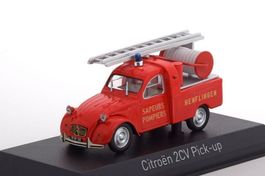 Citroën 2CV Pick Up 1962 "Feuerwehr Henflingen rot / Decor"
