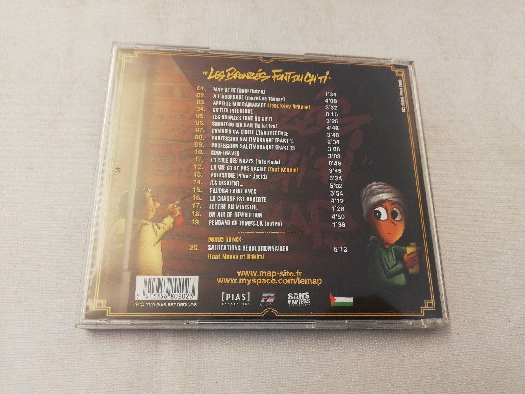 CD: MAP - LES BRONZES FINT DU CH'TI – Usato da Bern venduto da Vinylsound.ch 1