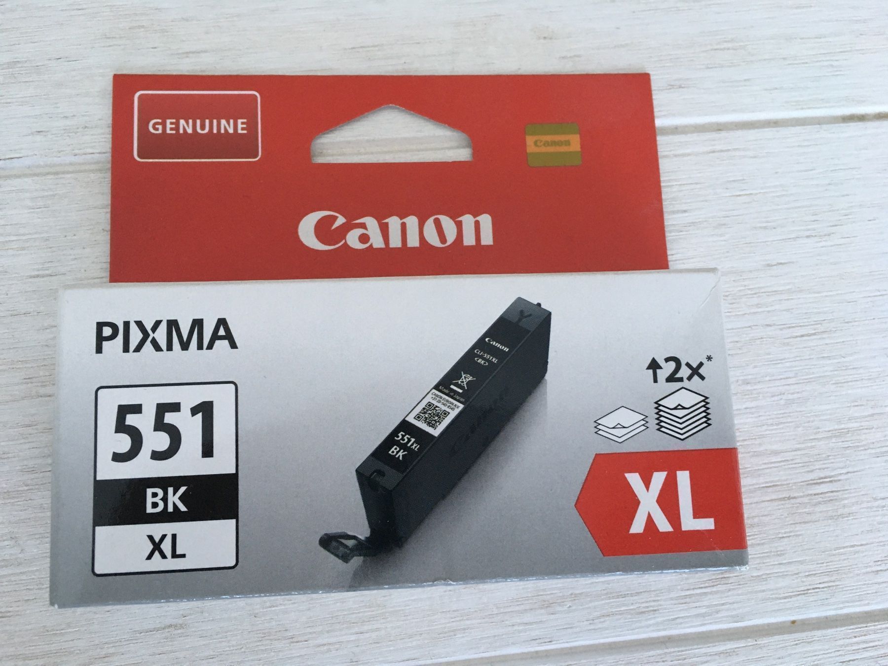 Canon Cartucce per stampanti & toner: 551 XL BK Canon Patrone – Nuovo e nell'imballaggio originale da Winterthur venduto da CarsShowCase3