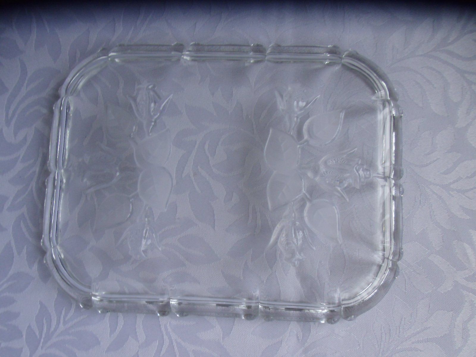 Altre Stoviglie: Glas Butterschale mit Rosenmuster, Vintage – Nuovo (secondo la descrizione) da Walenstadt venduto da Pluisa 3