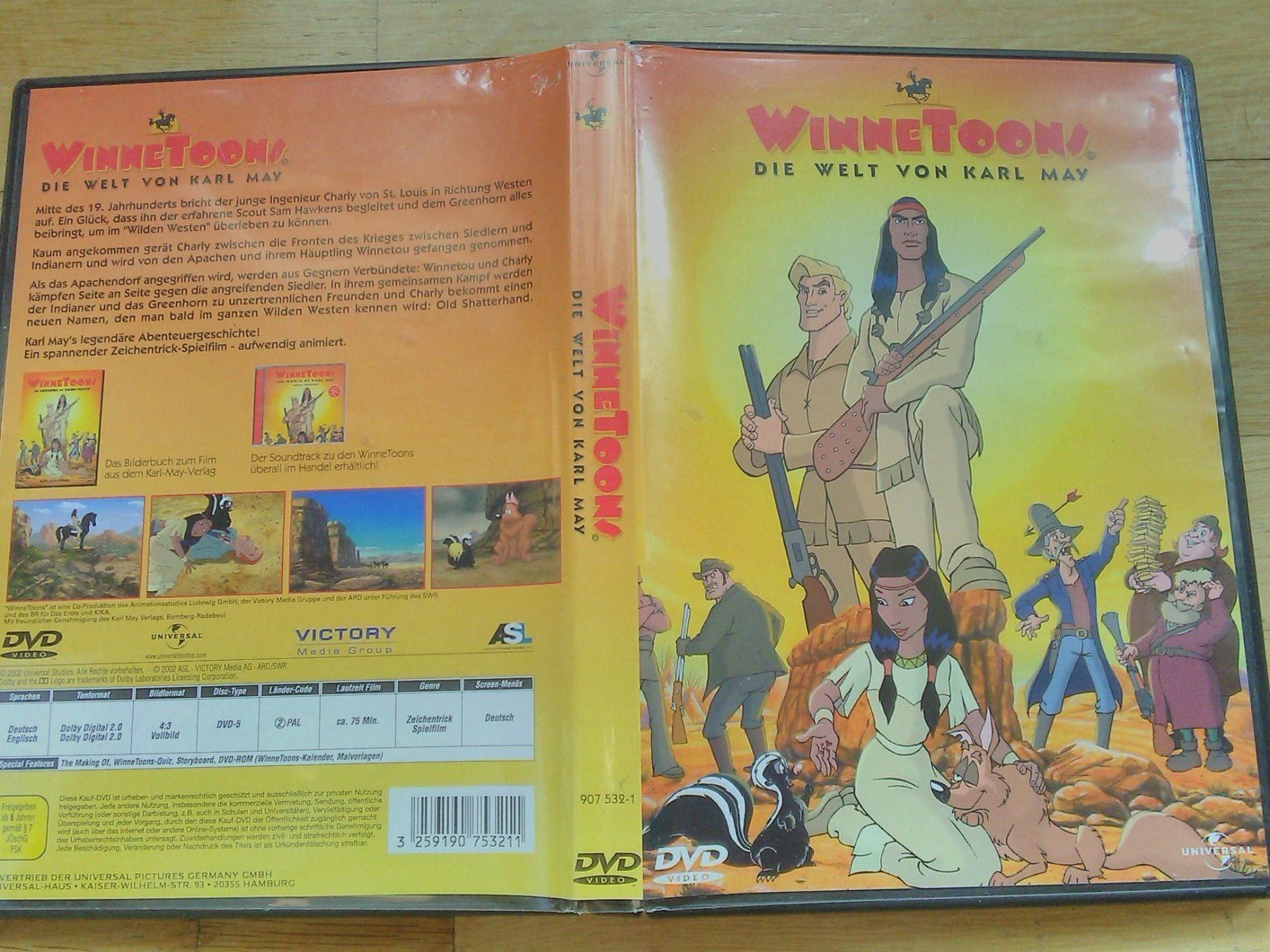 Alle DVDs: Winnetoons - Die Welt von Karl May – Gebraucht aus St.Galllen von elkaphone 2