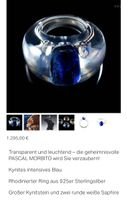Ring PASCAL MORBITO Kyanite Sterling Silver 925 Rhodium-plat