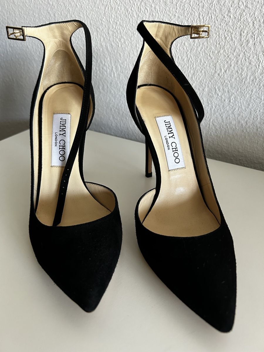 Jimmy Choo Scarpe da donna: Jimmy Choo Lucy Gr. 38 schwarz – Usato da Bonstetten venduto da Audreystyle 2