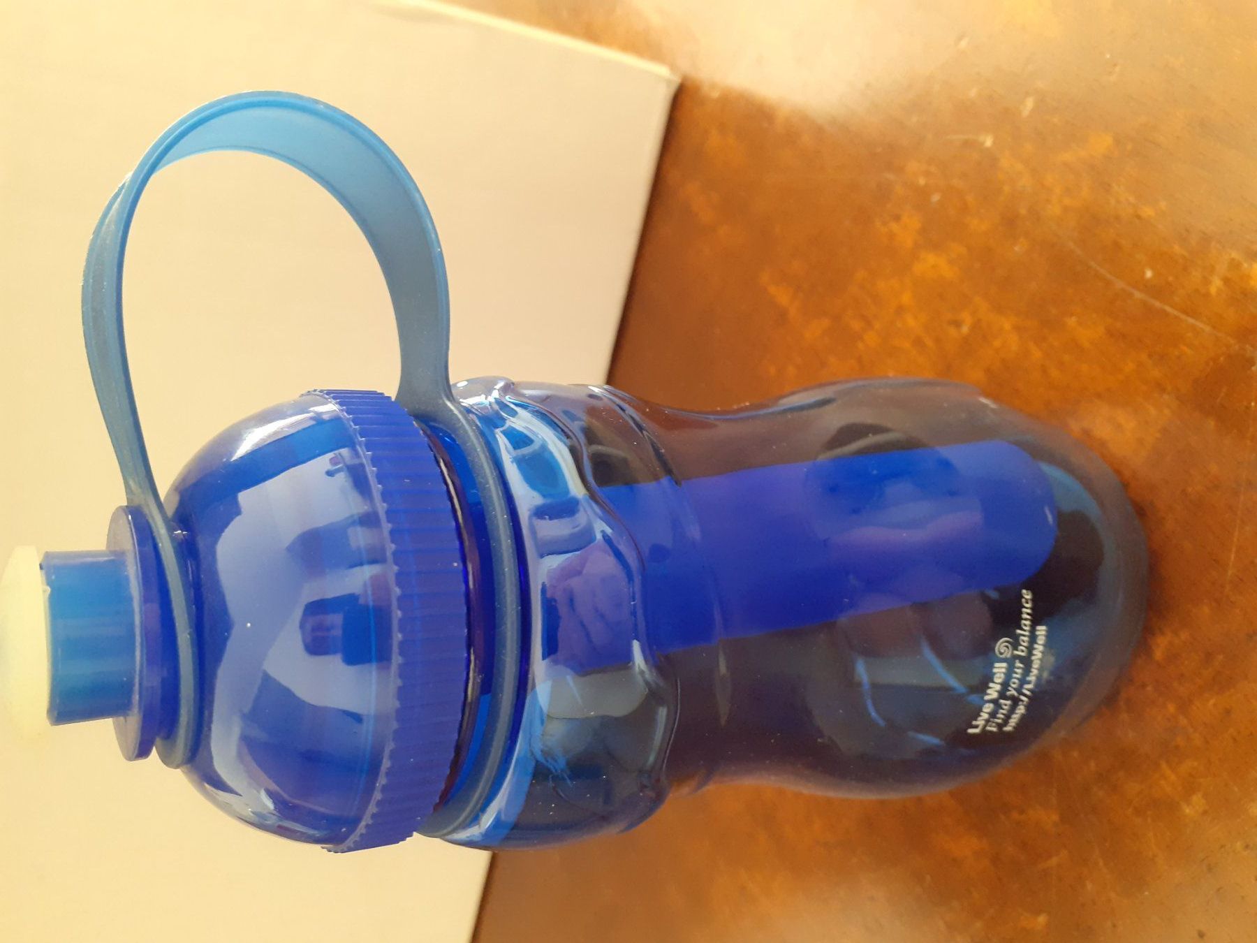 Borracce & Thermos: Trinkflasche Roche königsblau farbig – Usato da Yverdon venduto da DerStorchUndDieBiene 2