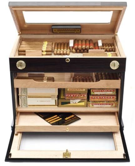 Adorini Humidor per sigari: Humidor Adorini Aficionado Deluxe - Versand möglich! – Usato da Hochfelden venduto da ksky79 9