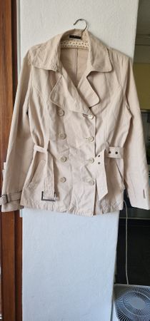 Sisley Damen Jacke Beige, Grösse 36-38