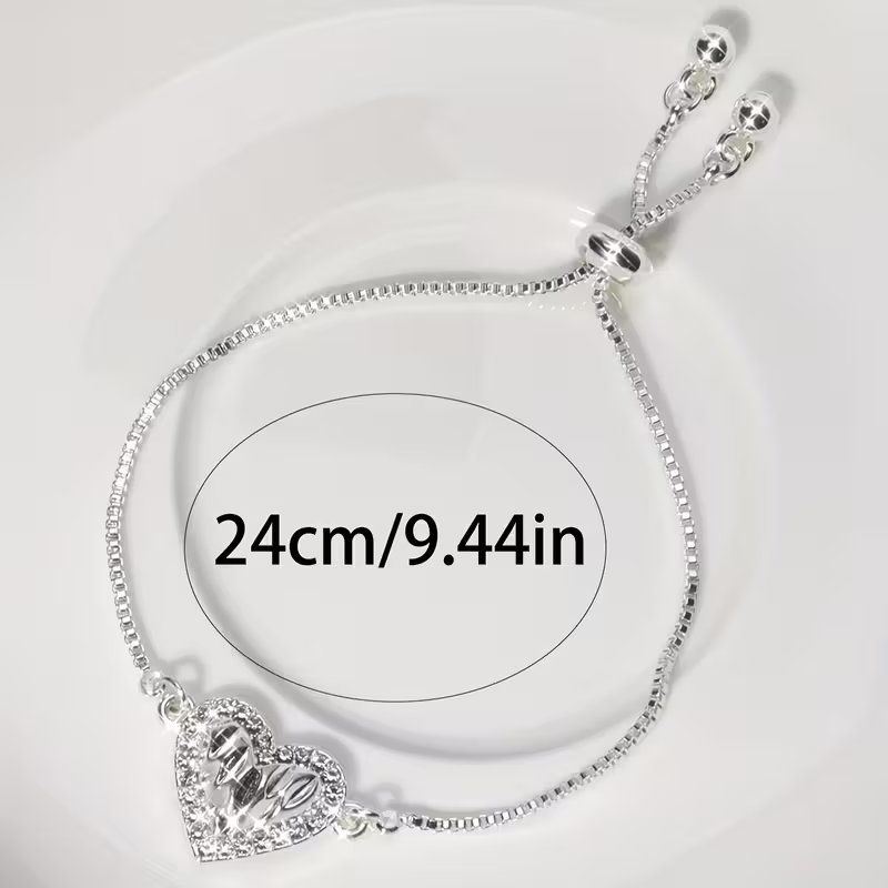 Bracciali & Braccialetti: Herz Armband mit Strass – Nuovo e nell'imballaggio originale da Glattbrugg venduto da glu_qt2b 4
