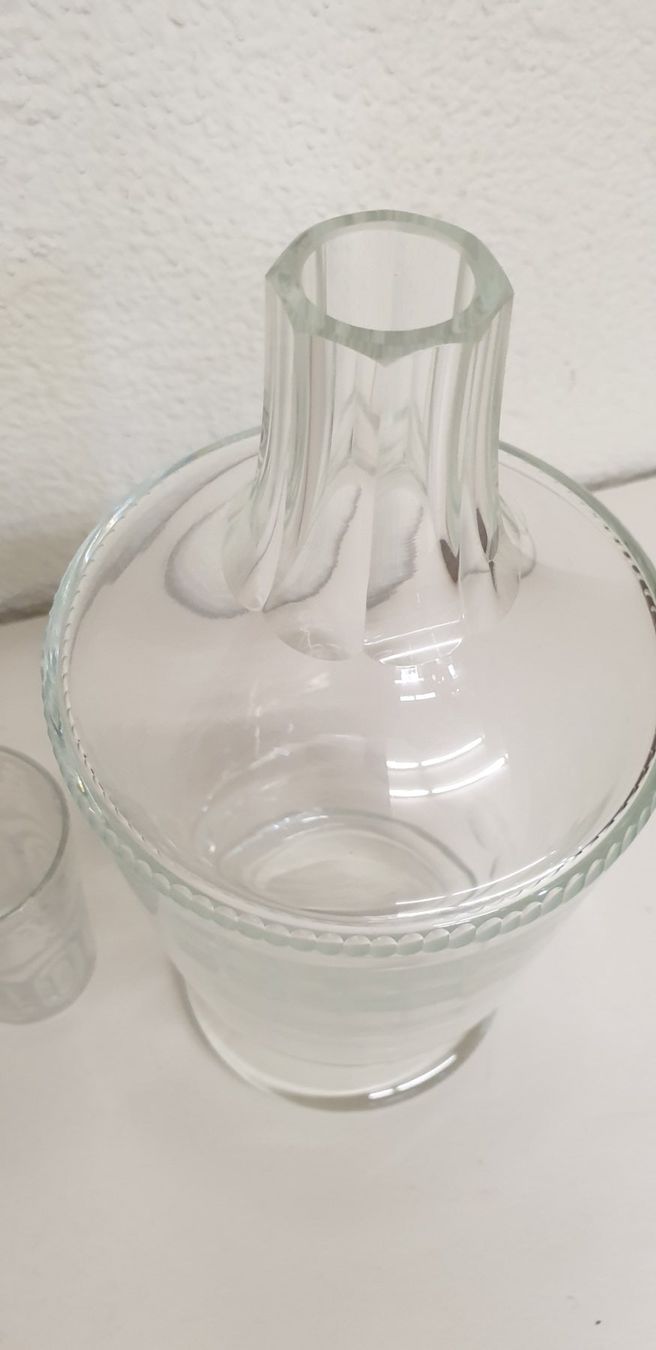 Moser Caraffe: Kristallglas Flasche Moser Glas – Usato da Emmen venduto da magelan 1
