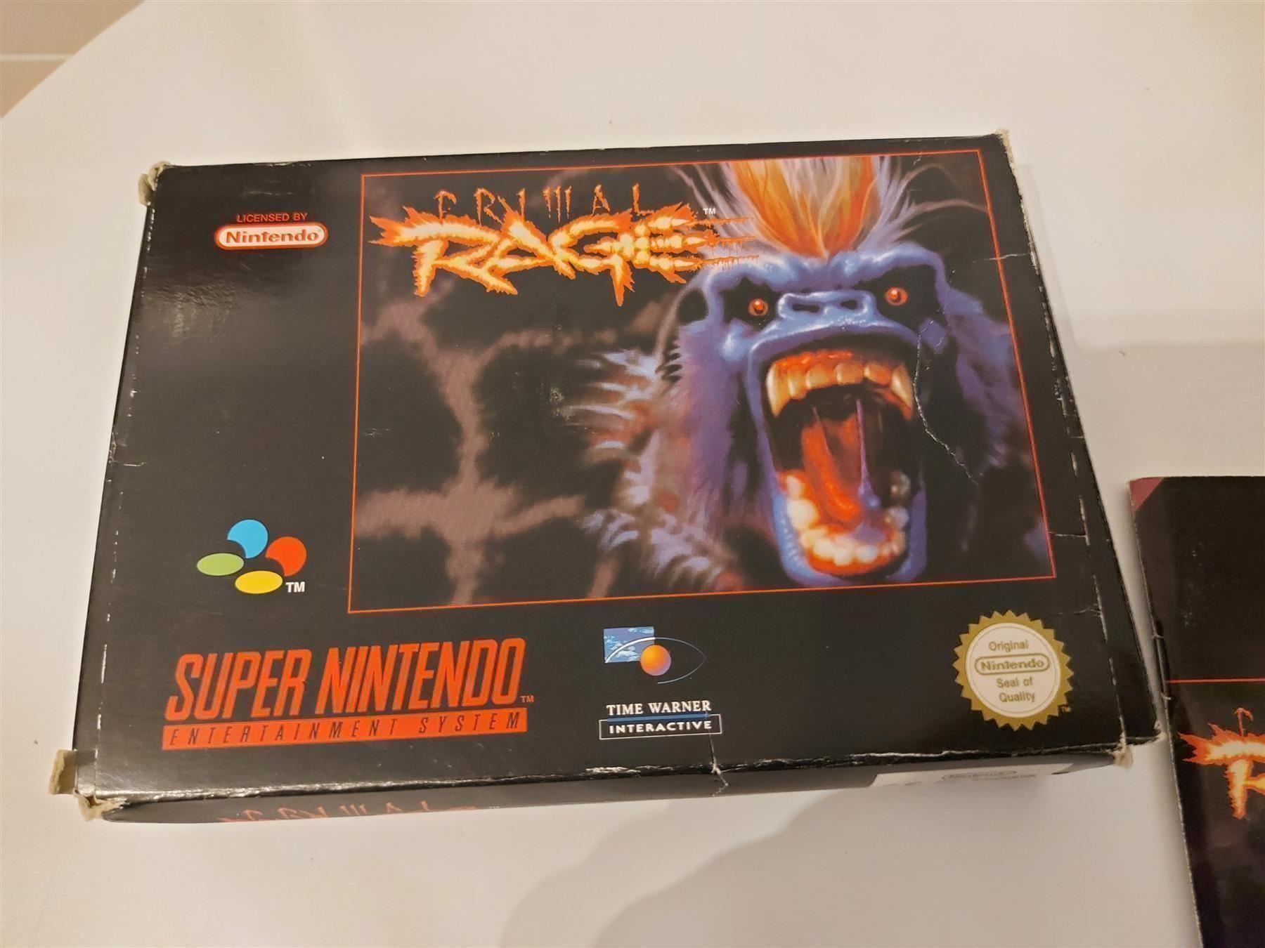 Nintendo Giochi: Primal Rage Super Nintendo SNES OVP – Usato da Aarau venduto da Kaesekuchen2000 2