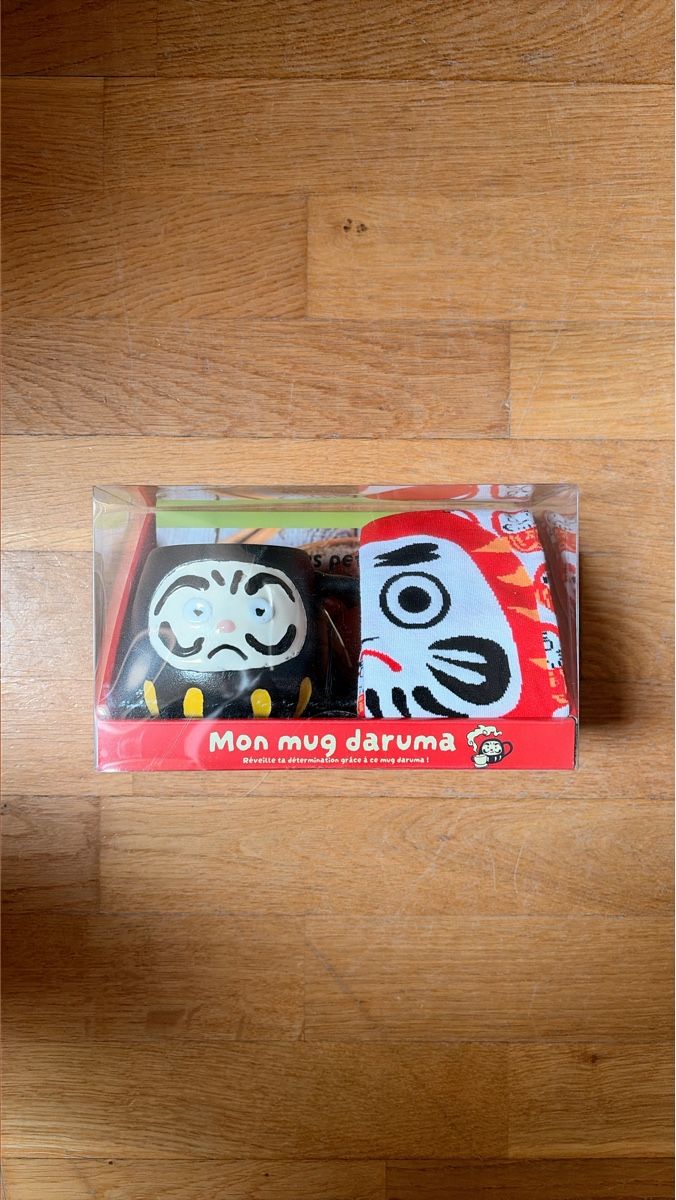 Tassen: Tasse Mon mug daruma neuve – Neu und originalverpackt aus Cormérod von CHEFAJOWAN