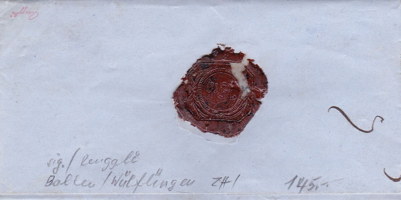 Tous les timbres: 5Rp. Strubel mit Stabst. WÜLFLINGEN – D'occasion à Wenslingen par riger11 1