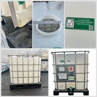 1’000-Liter-IBC-Tank – Lebensmittelqualität – neuwertig